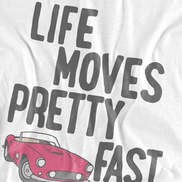 Ferris Bueller´s Day Off Unisex Adult Slow Down T-Shirt