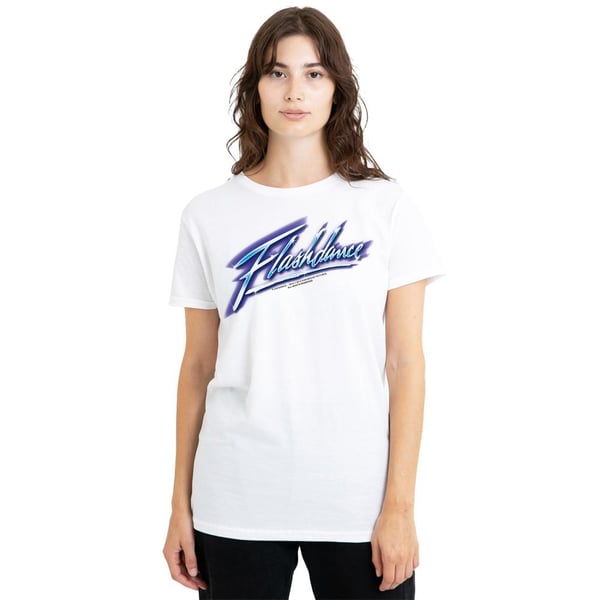 Flashdance Unisex Adult Logo T-Shirt
