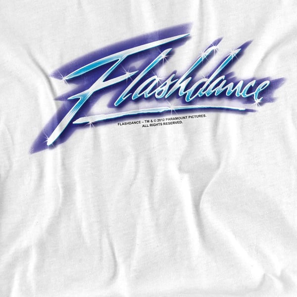Flashdance Unisex Adult Logo T-Shirt