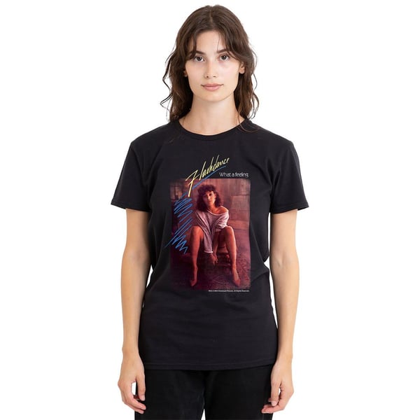 Flashdance Unisex Adult Title T-Shirt