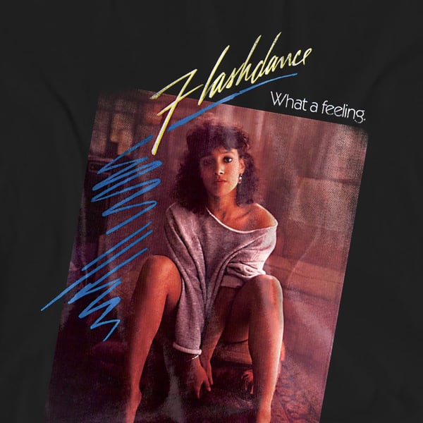 Flashdance Unisex Adult Title T-Shirt