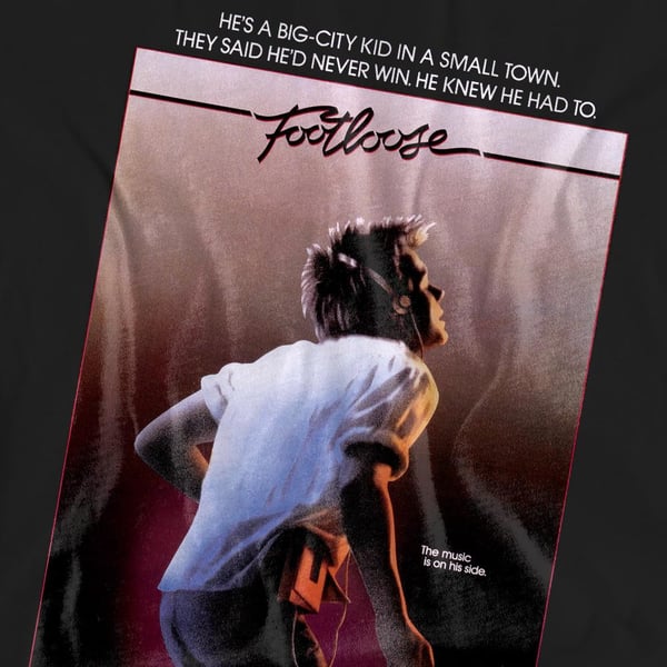 Footloose Unisex Adult Poster T-Shirt