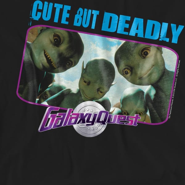 Galaxy Quest Unisex Adult Cute But Deadly T-Shirt