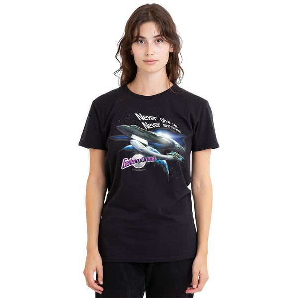 Galaxy Quest Unisex Adult Never Surrender T-Shirt
