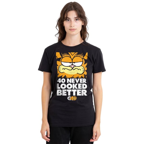 Garfield Unisex Adult 40 Looks T-Shirt