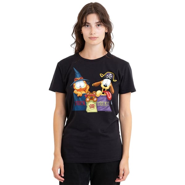 Garfield Unisex Adult Grab Bags T-Shirt