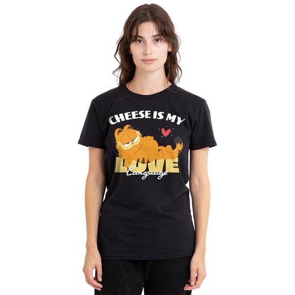 Garfield Movie Unisex Adult Cheese Is My Love Language T-Shirt