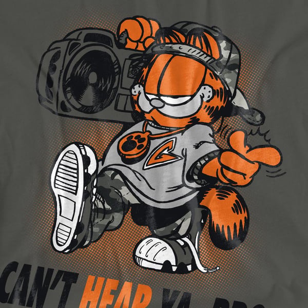 Garfield Unisex Adult Oh Snap T-Shirt