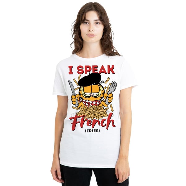 Garfield Unisex Adult Speaking Love T-Shirt