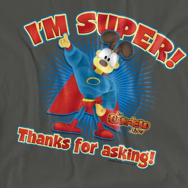 Garfield Unisex aikuisten super T-paita