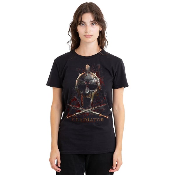 Gladiator Unisex Adult Helmet T-Shirt