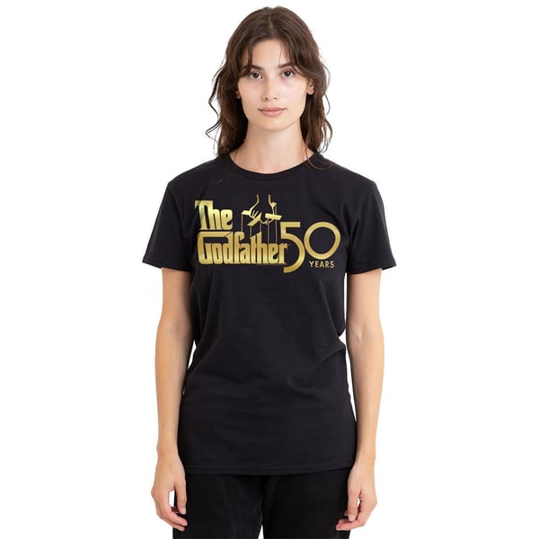 The Godfather Unisex Adult 50th Logo T-Shirt
