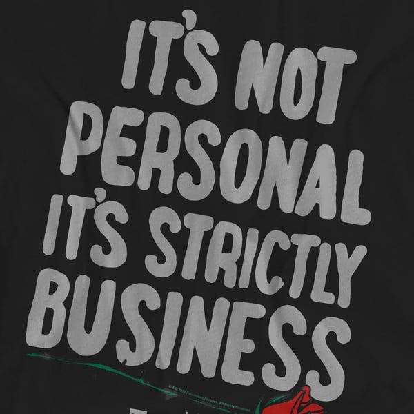 The Godfather Unisex Adult Strictly Business T-Shirt