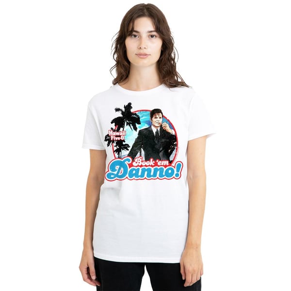Hawaii Five-0 Unisex Adult Book Em Danno T-Shirt