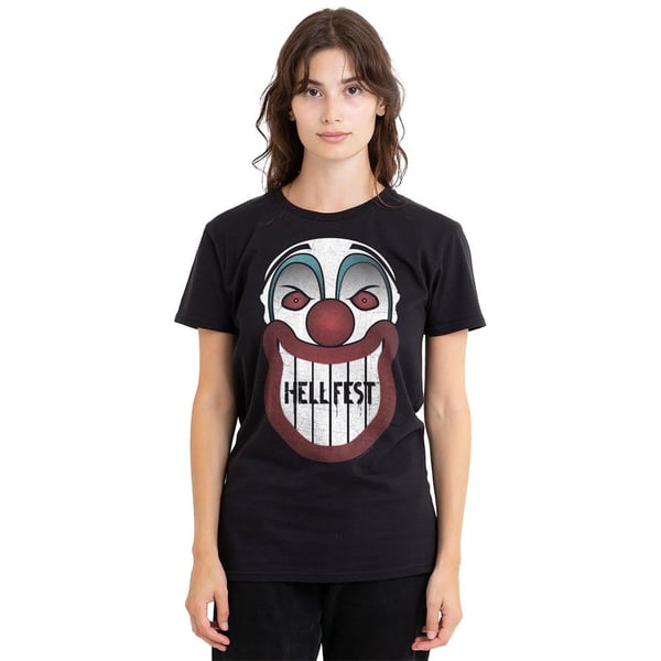 Hell Fest Unisex Adult Facade T-Shirt
