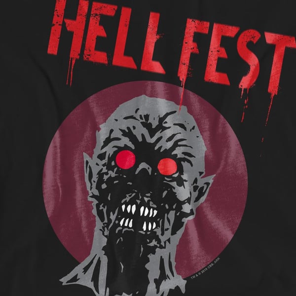 Hell Fest Unisex Adult Logo T-Shirt