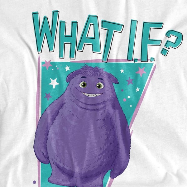 IF Unisex Adult What If Blue Stars T-Shirt