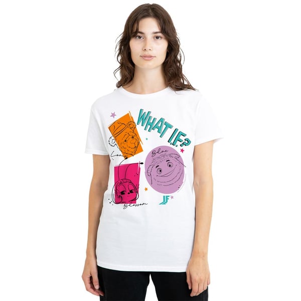 IF Unisex Adult What If Outline T-Shirt