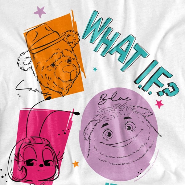 IF Unisex Adult What If Outline T-Shirt