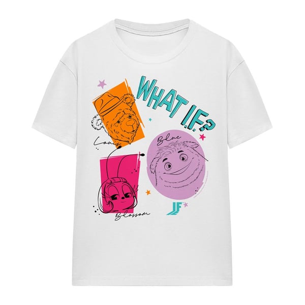 IF Unisex aikuisten What If Outline -T-paita
