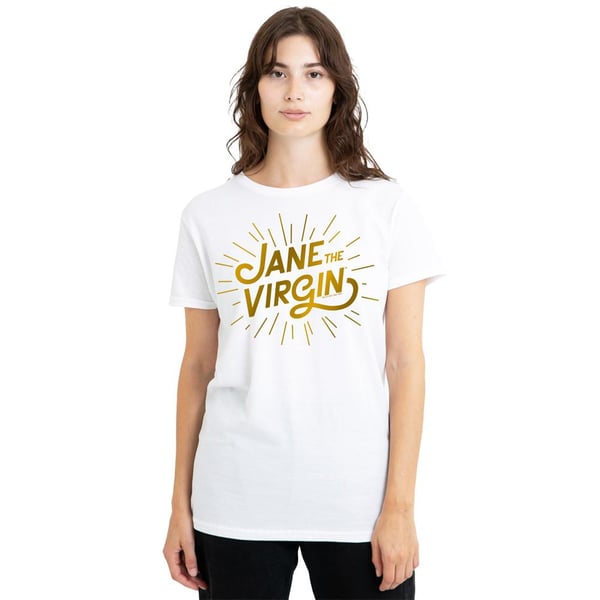 Jane the Virgin Unisex Adult Golden Logo T-Shirt