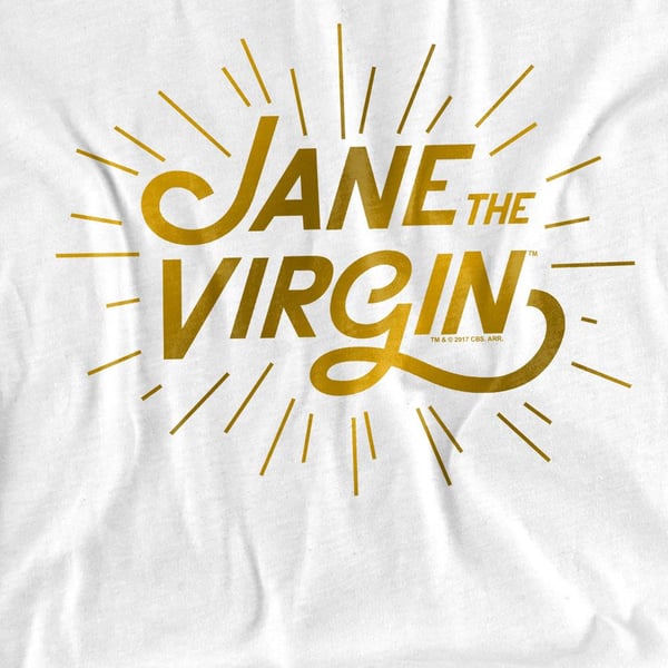 Jane the Virgin Unisex Adult Golden Logo T-Shirt
