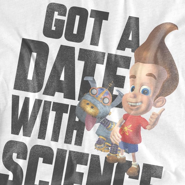 Jimmy Neutron Unisex Adult Science T-Shirt