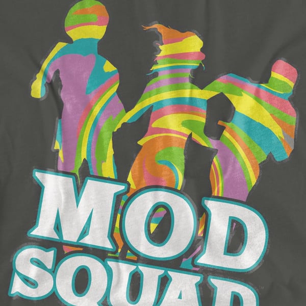 The Mod Squad Unisex Adult Run Groovy T-Shirt