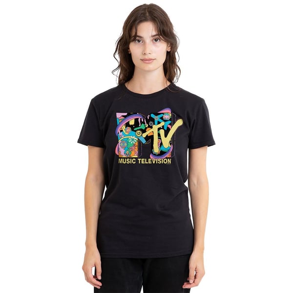 MTV Unisex Adult Vacation Icons T-Shirt