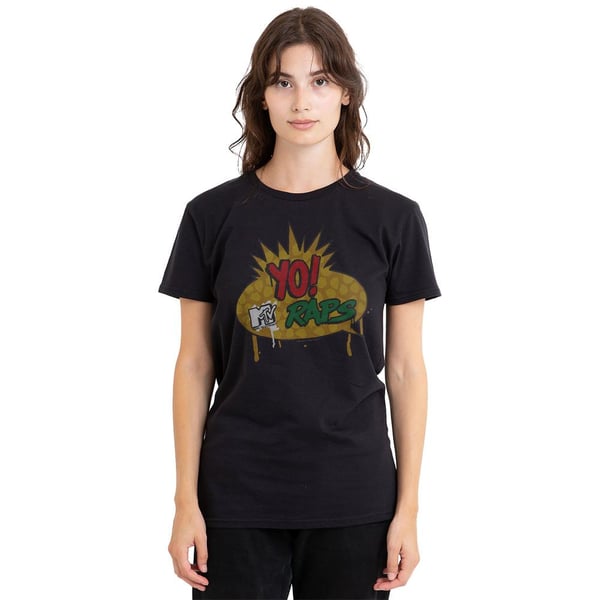 Yo! MTV Raps Unisex Adult Logo T-Shirt
