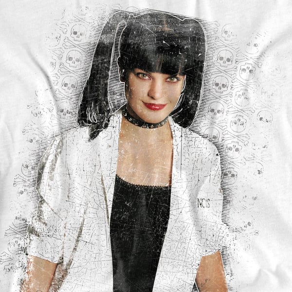 NCIS Unisex Adult Abby Skulls T-Shirt