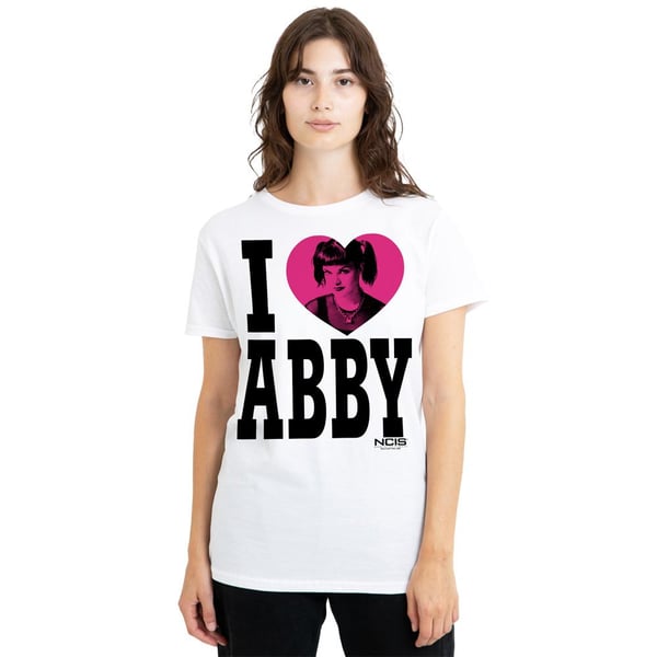 NCIS Unisex Adult I Heart Abby T-Shirt