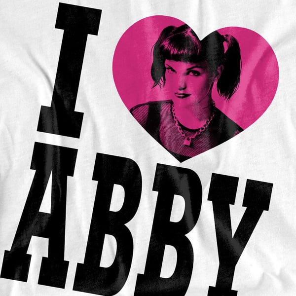 NCIS Unisex Adult I Heart Abby T-Shirt
