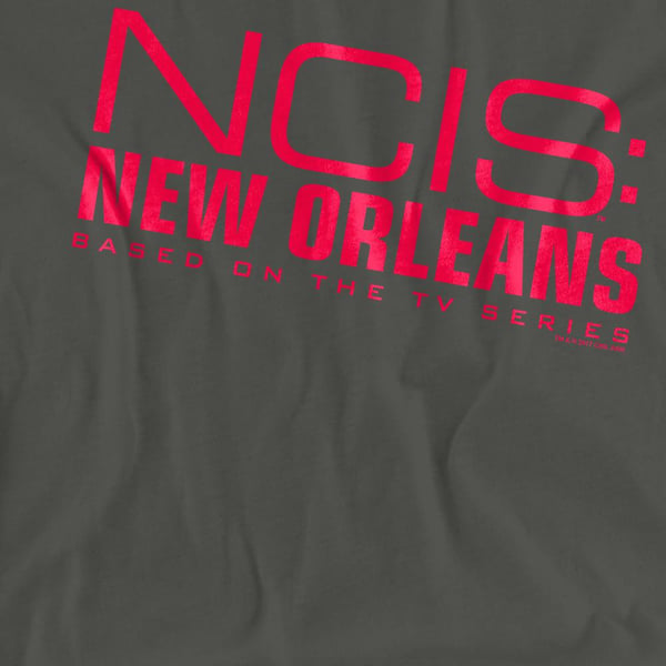 NCIS: New Orleans Unisex Adult Logo T-Shirt