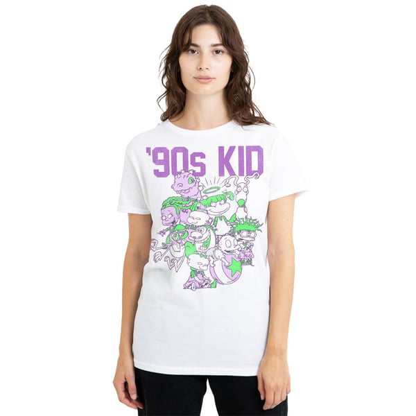 Nickelodeon Unisex Adult 90s Kid T-Shirt
