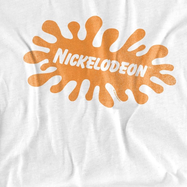 Nickelodeon Unisex Adult Retro Splat Logo T-Shirt