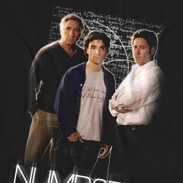 Numb3rs Unisex Adult Equations T-Shirt