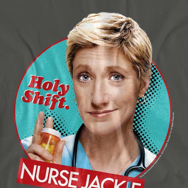 Nurse Jackie Unisex aikuisten Holy Shift T-paita