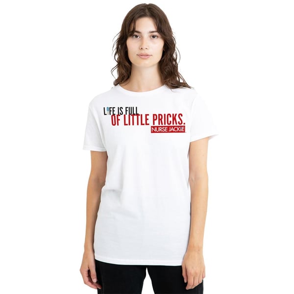 Nurse Jackie Unisex Adult Life Is Full T-Shirt
