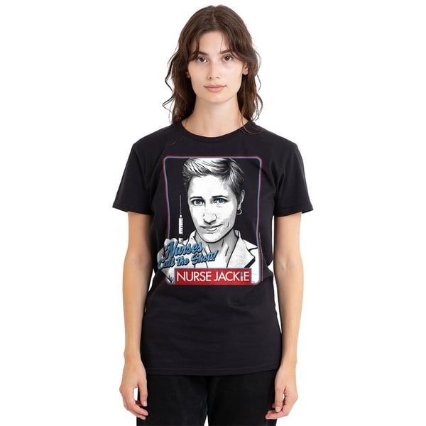 Nurse Jackie Unisex Adult Nurses Call The Shots T-Shirt