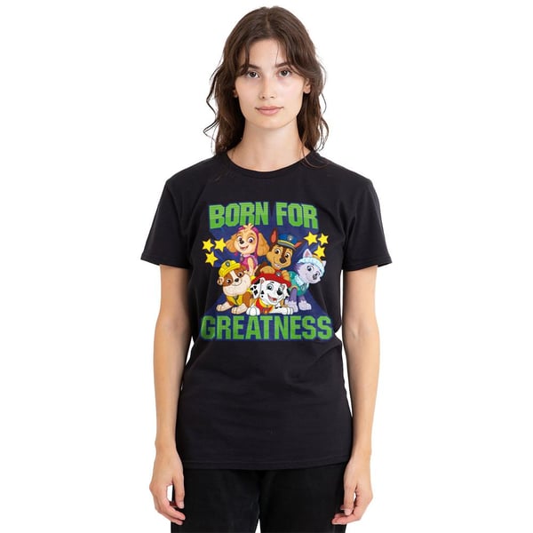 Paw Patrol Unisex Adult Born For Greatness T-Shirt
