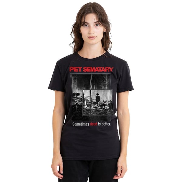 Pet Sematary Unisex Adult Cat Poster T-Shirt