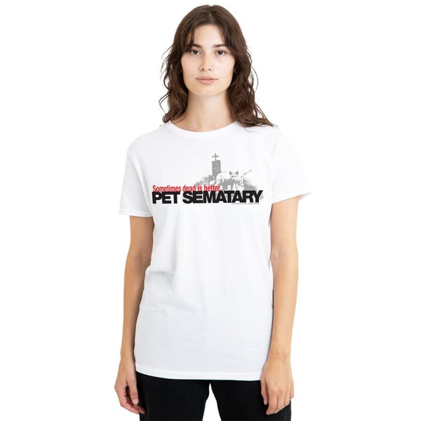 Pet Sematary Unisex Adult Logo T-Shirt