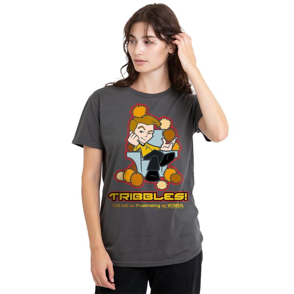 Star Trek Quogs Unisex aikuisten ei niin turhauttava T-paita