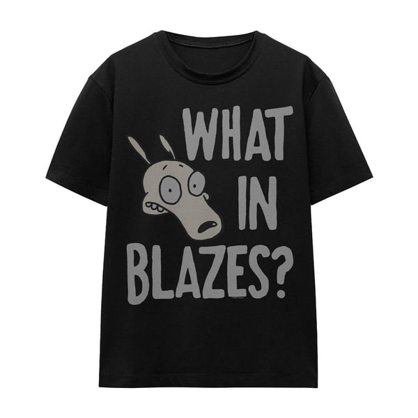 Rocko´s Modern Life Unisex Adult What In Blazes? T-Shirt