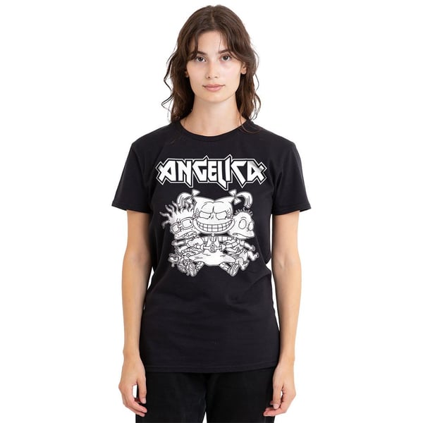 Rugrats Unisex Adult Angelica Pickles Rocks T-Shirt