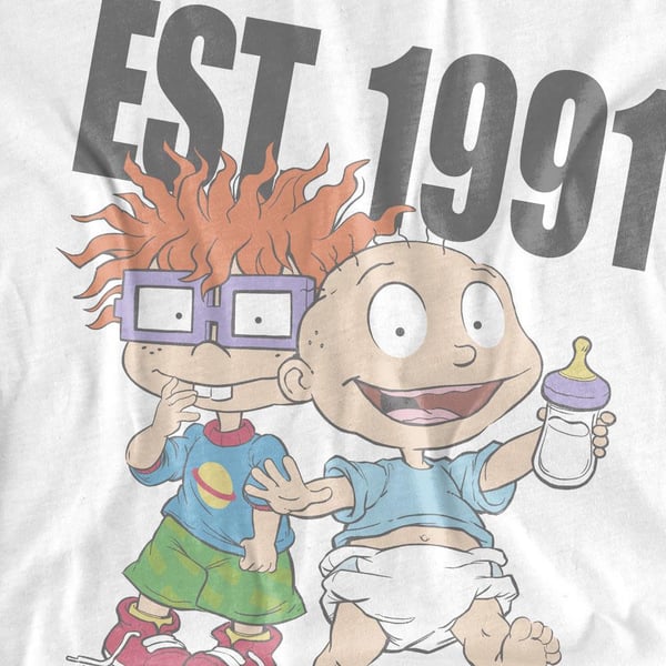 Rugrats Unisex Adult Est 1991 T-Shirt