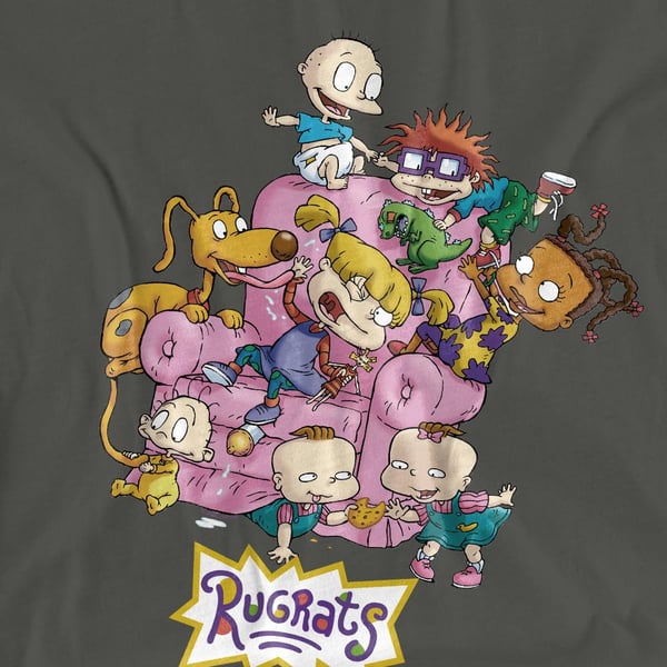 Rugrats Unisex T-shirt til voksne med stol