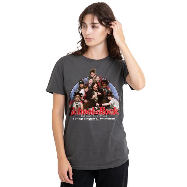 School of Rock Unisex Adult I Pledge Allegiance T-Shirt