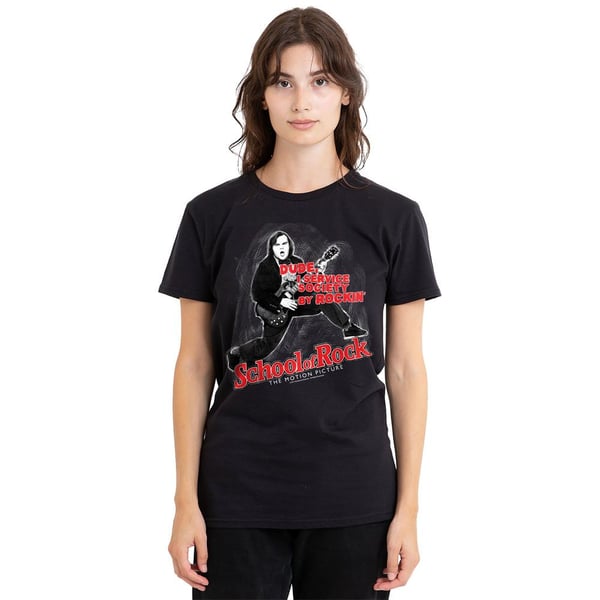 School of Rock Unisex Adult Rockin T-Shirt